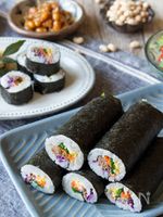 甘辛牛肉＆お野菜たっぷりのカラフル恵方巻き