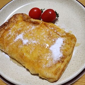 ナムディの作ってみた!投稿(余ったおもちで簡単！絶品【フレンチトースト】)