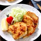 とっても簡単♪サクサク揚げないチキンカツ