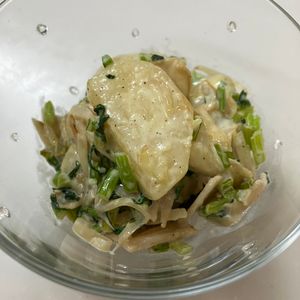 (・∀・)コロンの作ってみた!投稿(抱えて食べたい♪【かぶとベーコンのシーザー】)