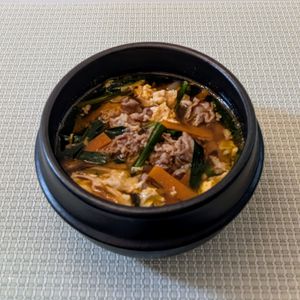 𝔂𝓾𝓶𝓲🍓の作ってみた!投稿(焼肉屋さんの味♩我が家のユッケジャンスープ)