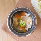 お弁当でまさかの！スープジャーで豚汁うどん