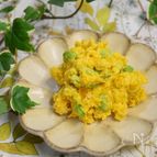 かぼちゃと枝豆のサラダ