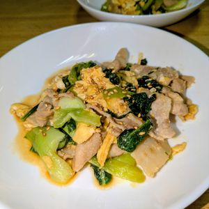 joe sanの作ってみた!投稿(『とろふわ玉子のオイスター青梗菜』ペロリと一袋♡)