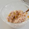 【冷めてもおいしい！コーン入りチーズつくね】隠し味は味噌！の工程1