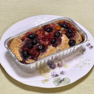 キャピタンの作ってみた!投稿(【冷凍ミックスベリーのバナナケーキ】トースターで簡単！)