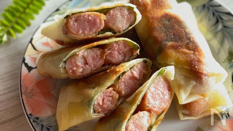 揚げない春巻き ウインナーチーズ春巻き By Asuca レシピサイト Nadia ナディア プロの料理家のおいしいレシピ