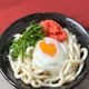 【レンジだけで♡】大葉香る！明太温玉うどん