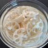 シャキシャキやみつき♡【れんこんとベーコンのペペロン】の工程1