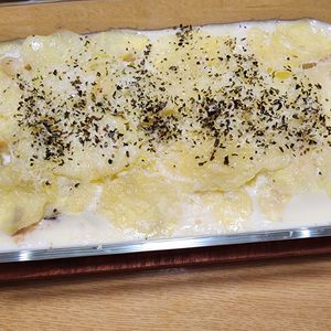 ナムディの作ってみた!投稿(超簡単!鮭缶のポテトグラタン)
