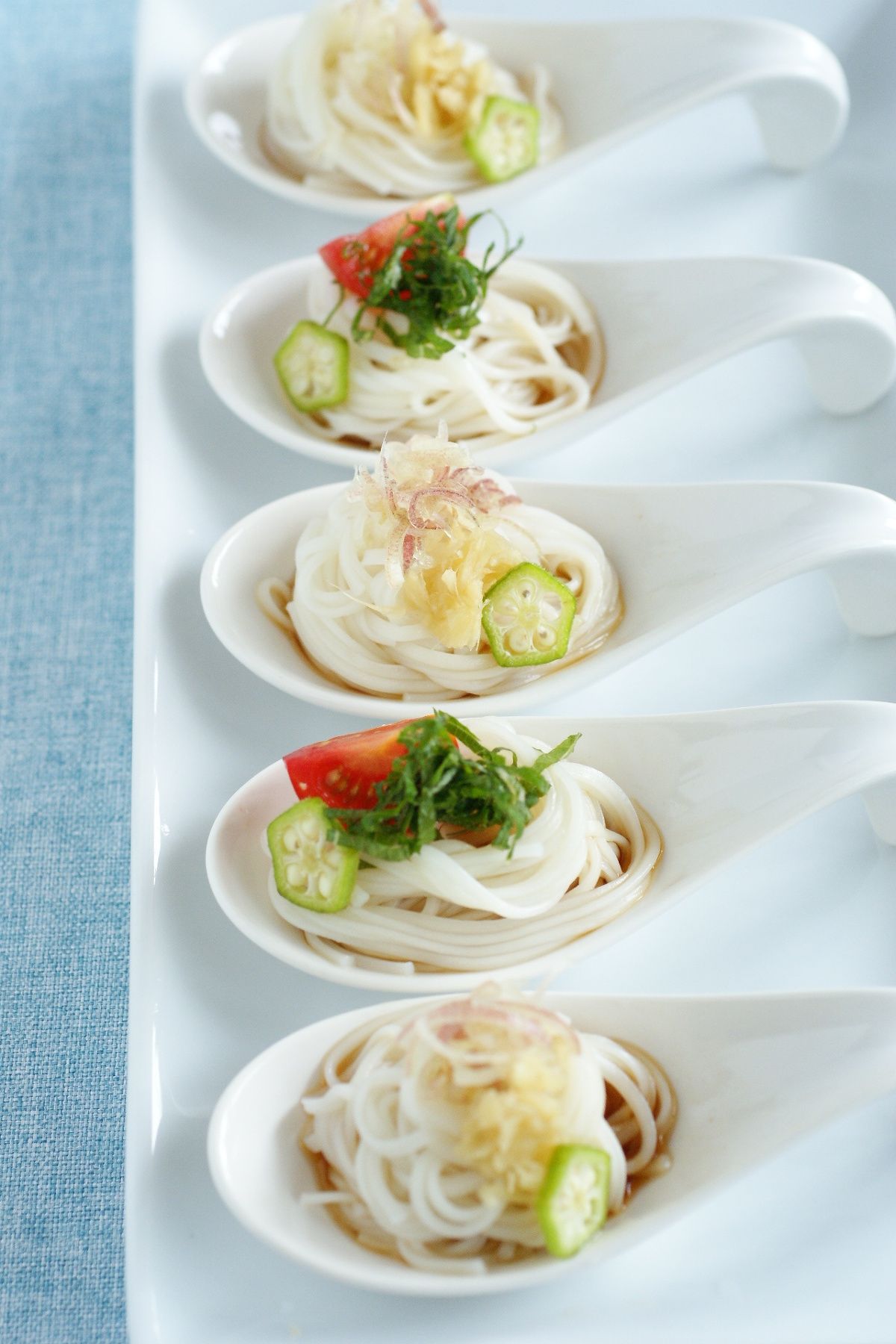 薬味たっぷりそうめんのパーティーアレンジ レシピサイトnadia