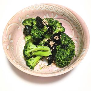 ごんべすの作ってみた!投稿(ブロッコリーと海苔のナムル【作り置き】)