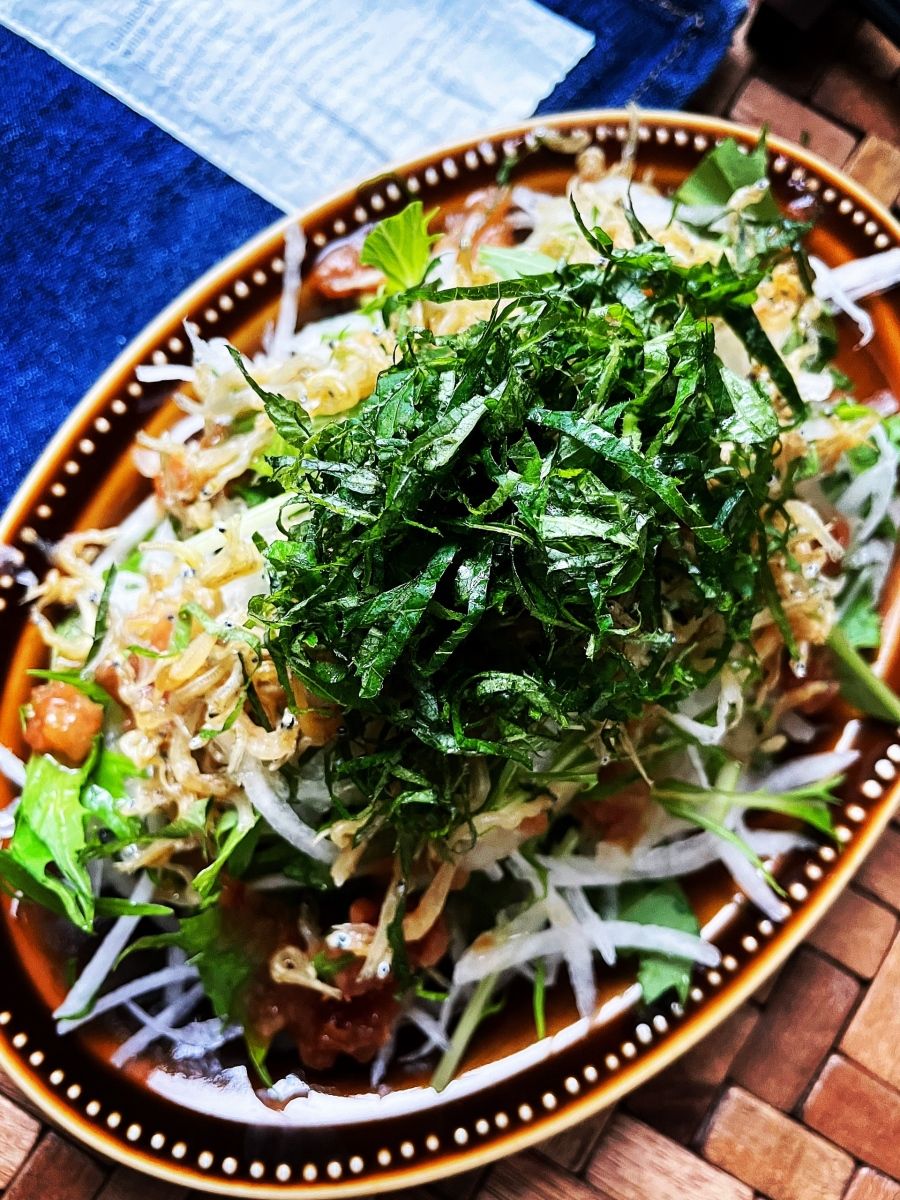 春の大根サラダ ディジョンドレッシング添え レシピ