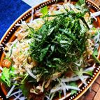 居酒屋風♪梅ドレッシングが美味しい♪大根サラダ