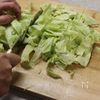 栃木・塩原名物!スープ入り焼きそば♪の下準備