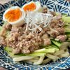 肉みそえのき♪ジャジャ麺風うどんの工程6