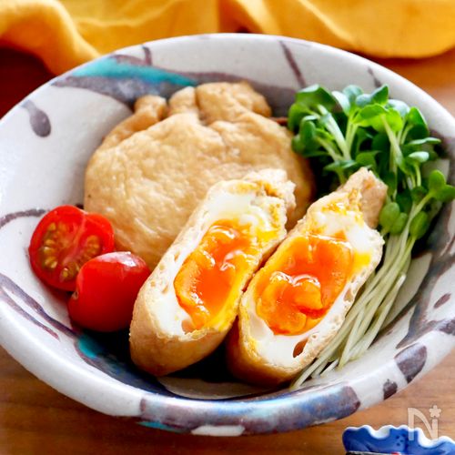 【甘辛巾着たまご煮】満足節約副菜♪