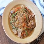 お弁当にも美味しい豚肉のチャプチェ【下味冷凍レシピ】