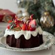 レンジで5分！簡単【クグロフ】クリスマスケーキ