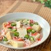 あゆの作ってみた!投稿(ぽかぽか温まるやさしい味♡絹揚げのカニカマとろみ煮)