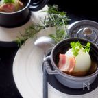 【レンジで簡単】新たまねぎの丸ごとスープ