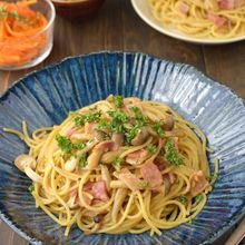 料理人夫が作った『悶絶バター醤油パスタ』