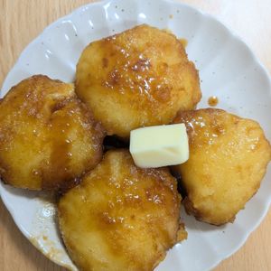 ゆいの作ってみた!投稿(【おうち居酒屋メニュー】もちもちチーズいももちの作り方レシピ)