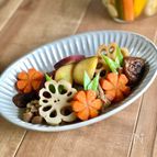 【旬の野菜で♪】筑前煮風