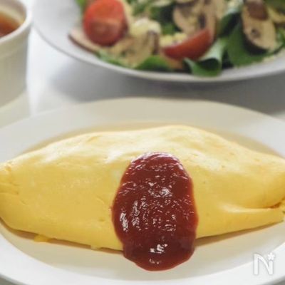 夫の胃袋を鷲掴みした!【究極のとろっとろオムライス】
