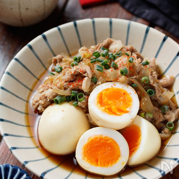 豚こまと玉ねぎの甘辛煮【#作り置き#煮るだけ#丼にしても】