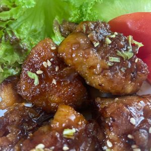 962565の作ってみた!投稿(【定食屋風♪甘辛だれの鶏唐揚げ】揚げない＆漬け置き不要)