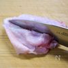 骨付き鶏のソテー（赤唐辛子オイルソースかけ）の工程1
