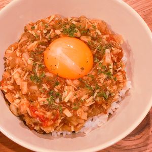 ミルクの作ってみた!投稿(レンジで簡単！煮込まない『サバ缶トマトカレー』)