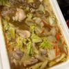 あきの作ってみた!投稿(絶品スープ！キャベツと鶏肉のカレースープ鍋)