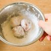 『豚こま団子と長芋の黒酢あん』ごはんが進む!の工程2