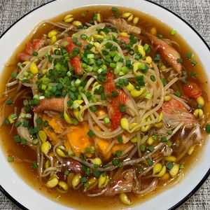 楽ラク手抜キッチン🐶🐾の作ってみた!投稿(とろ～り♡シャキ《もやしたっぷり♡天津飯》)