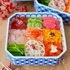 華やかモザイク寿司