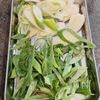 長ねぎ1本消費！豚ねぎコク旨生姜焼きの工程1