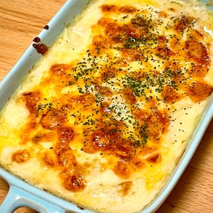 michuの作ってみた!投稿(【白菜たっぷりで節約&ヘルシー】鶏肉と白菜のクリームグラタン)