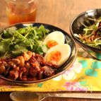 豚ばら肉の味噌焼き丼【魯肉飯風】