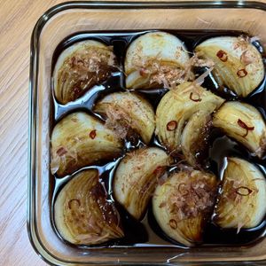 asucaの作ってみた!投稿(新玉ねぎの焼き南蛮)