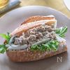 【さば缶のサンドイッチ】1缶から2品♪