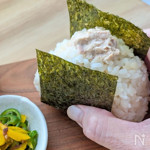 コンビニ超え⁉️絶品ツナマヨおにぎり💛おうちで簡単!
