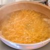 【ミニトマペペロンチーノ】後味軽やかなオイルパスタ♪の工程3