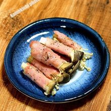 ワインにピッタリなブントースターで「キノコの生ハム巻き焼き」