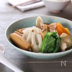 野菜たっぷりおでん♪スライサーであっという間にしみ旨