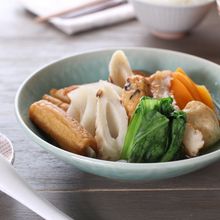 野菜たっぷりおでん♪スライサーであっという間にしみ旨