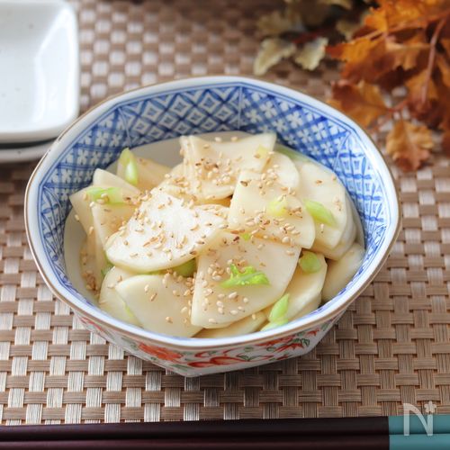 すぐ食べられる!無限かぶ♡牡蠣だし醤油でかぶの漬物