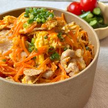 10分で完成！【豚しりしり丼】