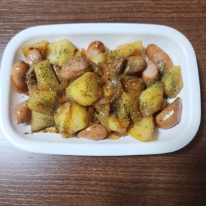 とももの作ってみた!投稿(みんな大好き【ジャーマンポテト】)